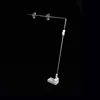Free Sample Supermarket L Shape Adjustable Magnetic Aluminum Paper Stand