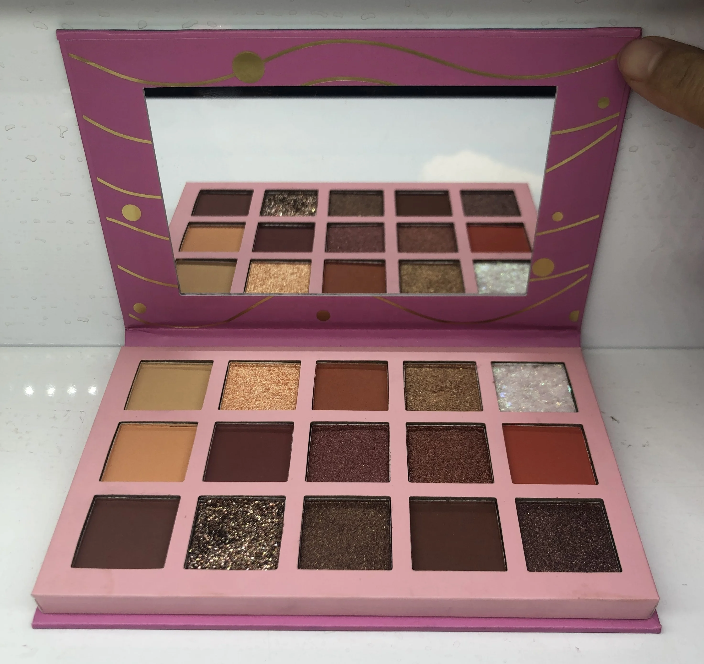 Hot ! Cosmetics Private Label Eyeshadow Paper Palette Buy Colorful