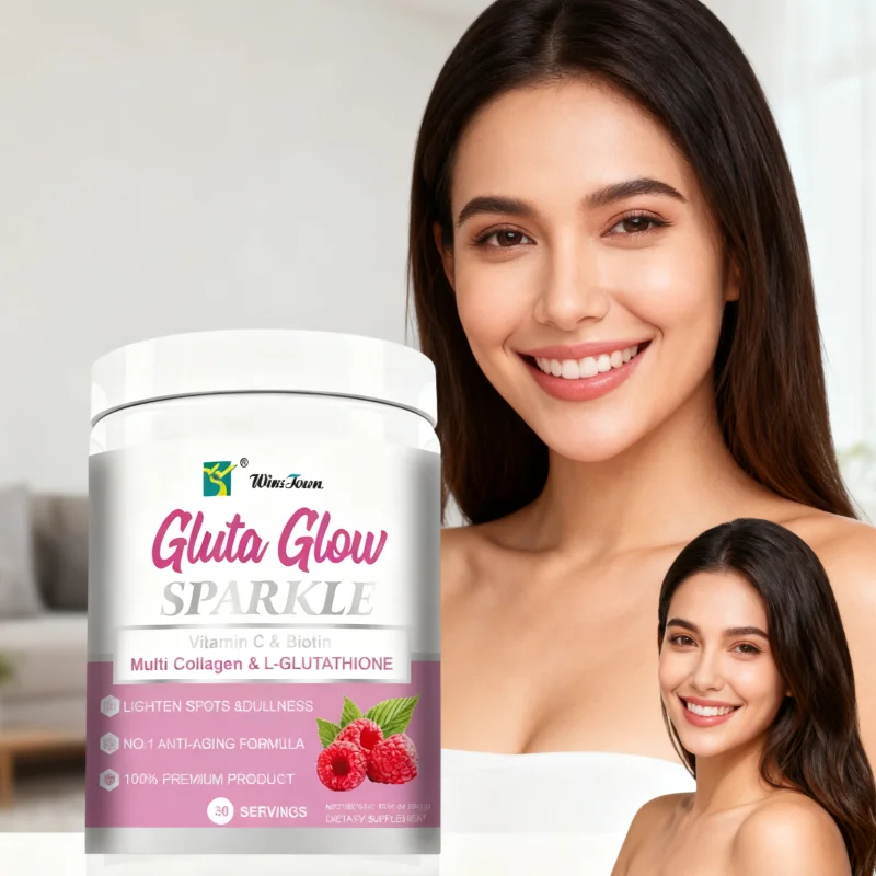 glutathione collagen glow powder glowing powder.Tsh 150,000/= Multi-Collagen L-Glutathione Gluta Glow Sparkle