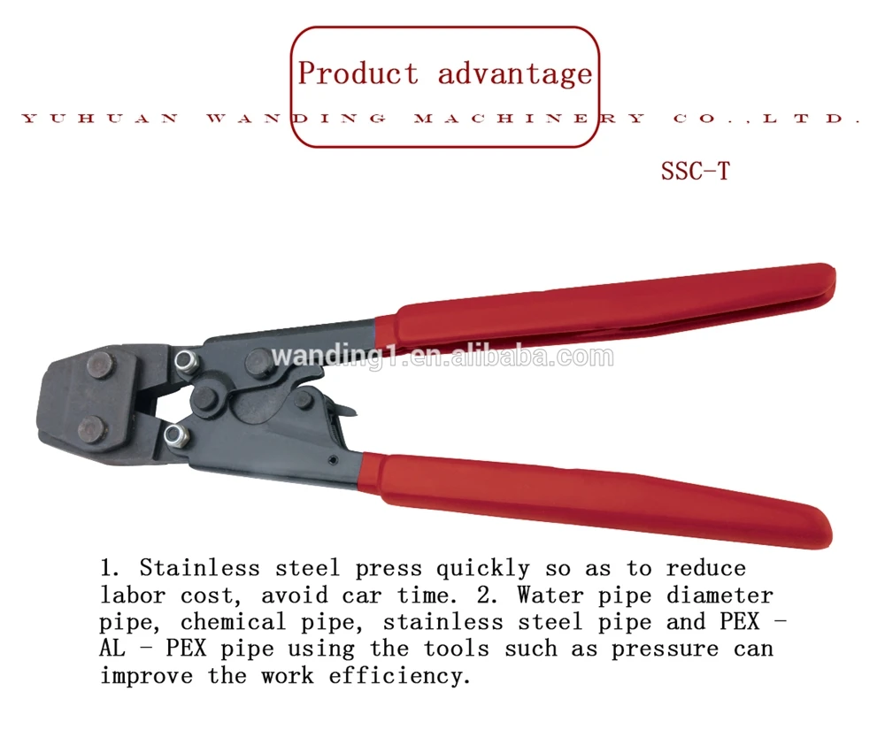 Crimping Tool Use for SSC-T Multi-functional Crimping Plier 