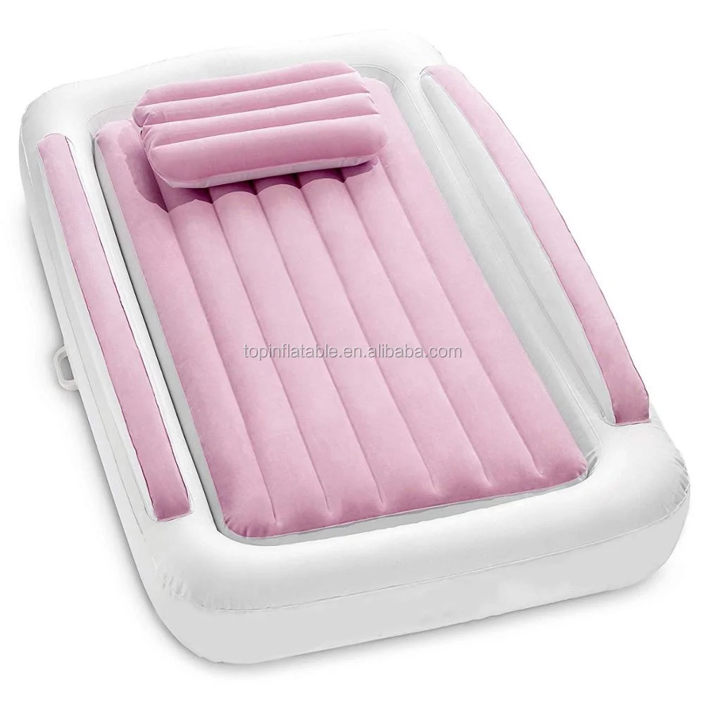 New Arrival Inflatable Bed For Kids Portable Sleepover Travel Bed