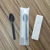 GreenWorks compostable Eco-friendly flatware set Durable disposable chinese soup spoons