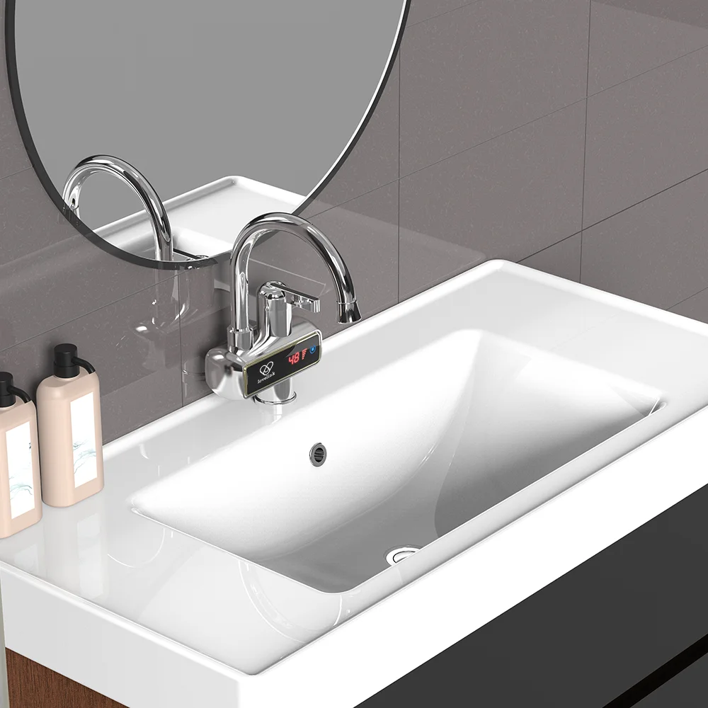 即时热水浴室水龙头欧盟市场独立式浴缸水龙头套装