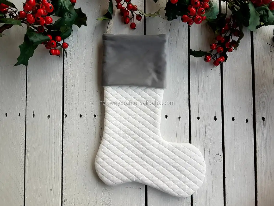 Wholesale Hot Sale Farmhouse Christmas Stockings Gray Silver Ivory Stocks Kids Candy Bags Decoration Buy Farmhouse Christmas Stocking Wholesale Christmas Stocking Christmas Stocking Decoration Product On Alibaba Com