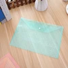 Factory direct high quality stationery office a4 transparent pvc file folder with plastic buckle
