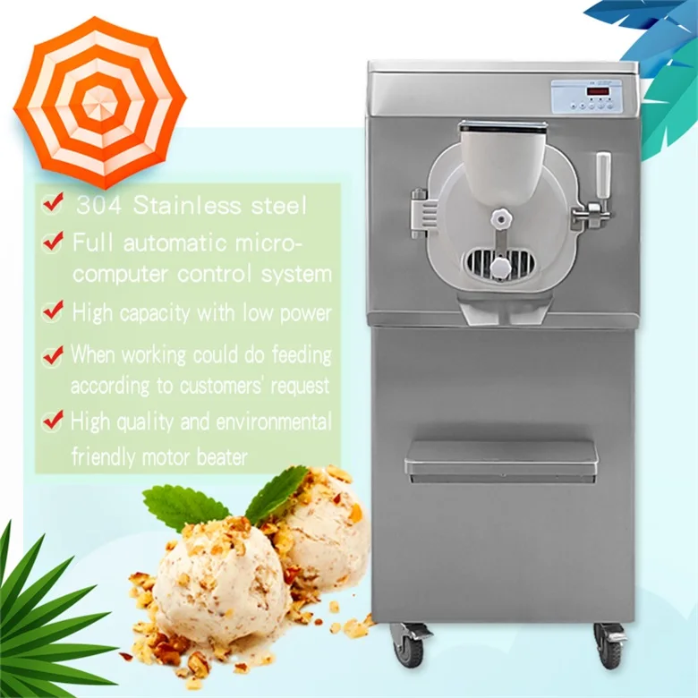 Kolice Italian Gelato Hard Ice Cream Machine/batch Freezer Machine