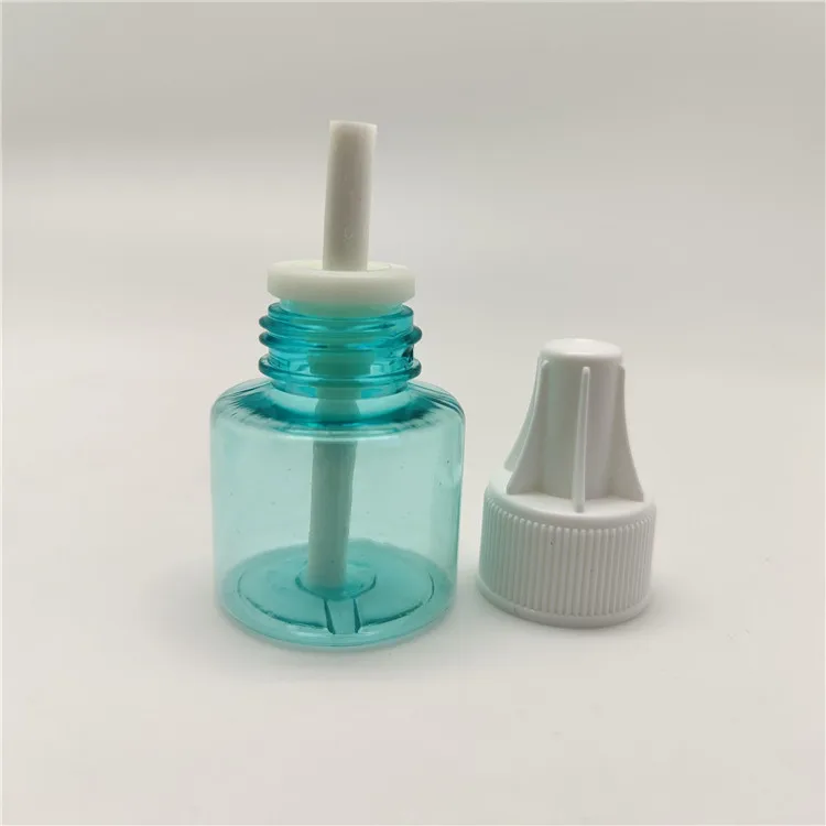Empty Mosquito Repellent Liquid Refill Pet Bottle With Wick And Screw