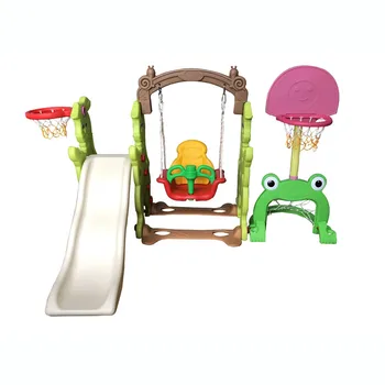 climber and swing set