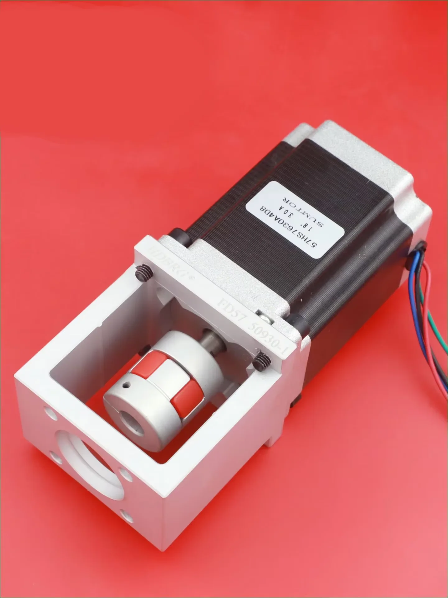 product stepper servo motor fixed bracket base 90 vertical 86 mounting 80 aluminum support 60 bearing integrated fd57 heat sink cutting-16