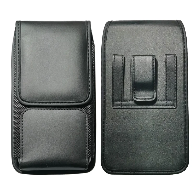 Free Sample Leather Pouch Case With Holster Belt Clip And Two Loops For ...