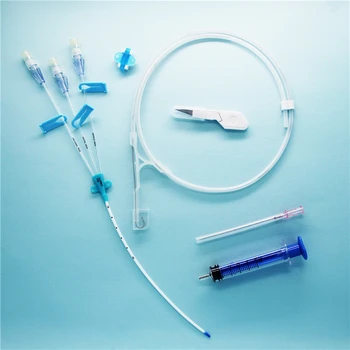 Disposable Pipe 8.5f Triple Lumen Cvc Catheter - Buy Cvc Triple Lumen ...