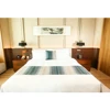 Jiangsu famous brand supply 100% cotton hotel bed throw with good quality