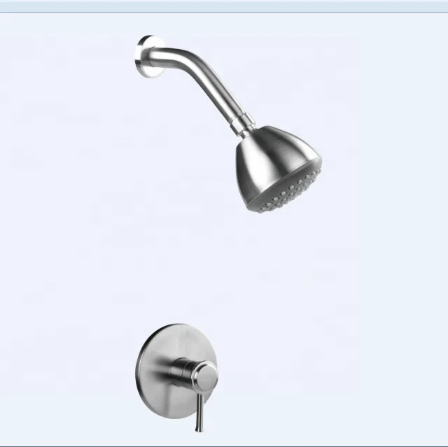 
Single-Function Tub and Shower Kit with Single-Spray Shower Head 