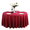 Table cloths round linen table clothes wedding table cloth 100% polyester