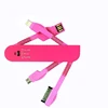 Swiss Army Knife Shape 3 in1 USB Data Sync Charger Cable for smartphone