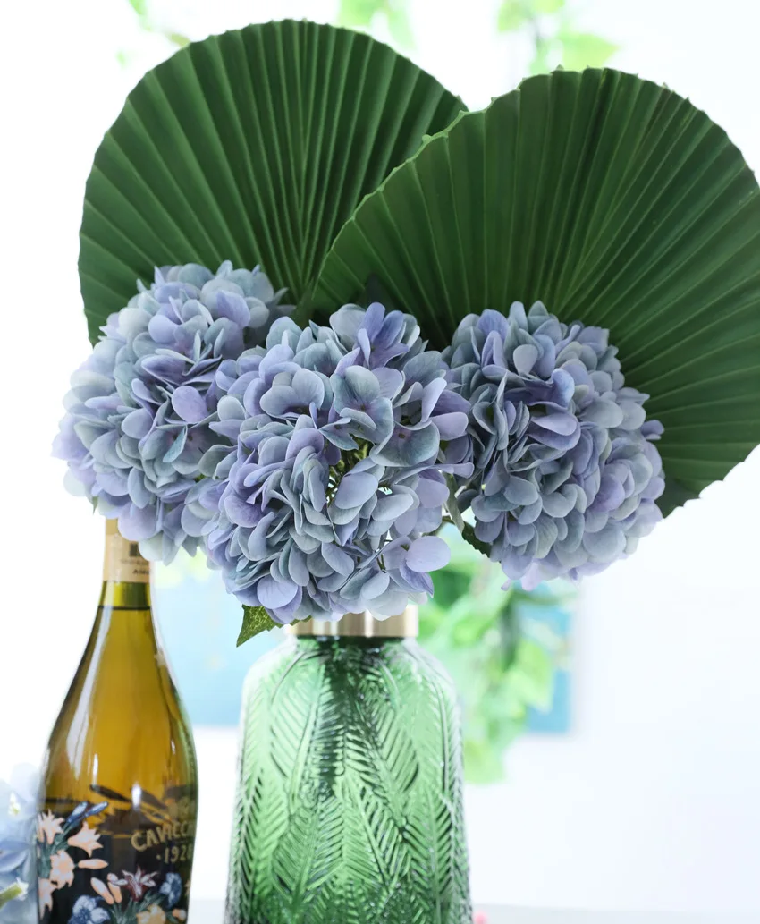 C0248 Wholesale Faux Beautiful Pink Purple Artificial Flowers Real