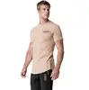 Men sport long fitted tshirts men slim tee shirt