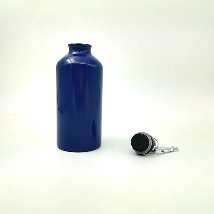 750毫升蓝色铝运动水壶