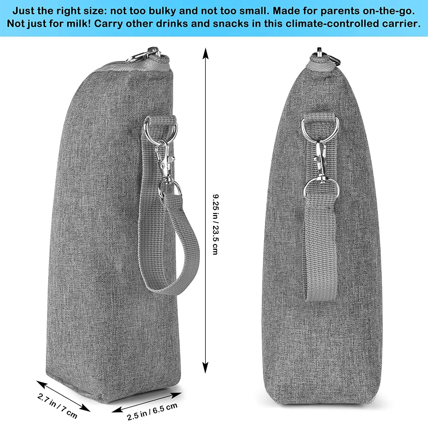 Baby Bottle Cooler Tote Bags Insulated Breastmilk Cooler Bag Nursing