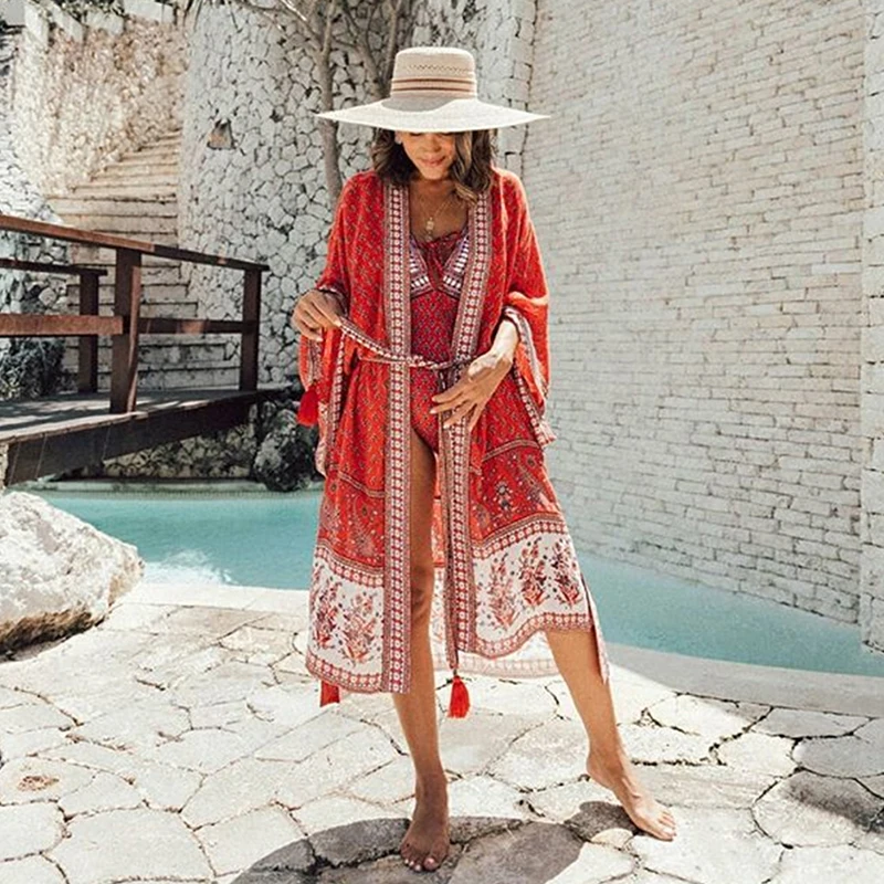 
Hot Selling Summer Beach Sun Protection Robe Loose Sexy Ladys cardigan 