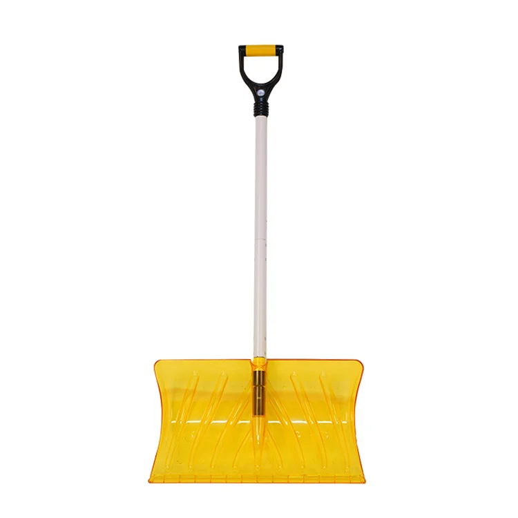 Heavyduty Plastic Snow Shovel Snow Removal With Steel Handle And D