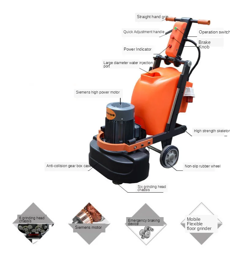 Terrazzo Grinding Machine Concrete Floor Grinder Buy Factory Direct