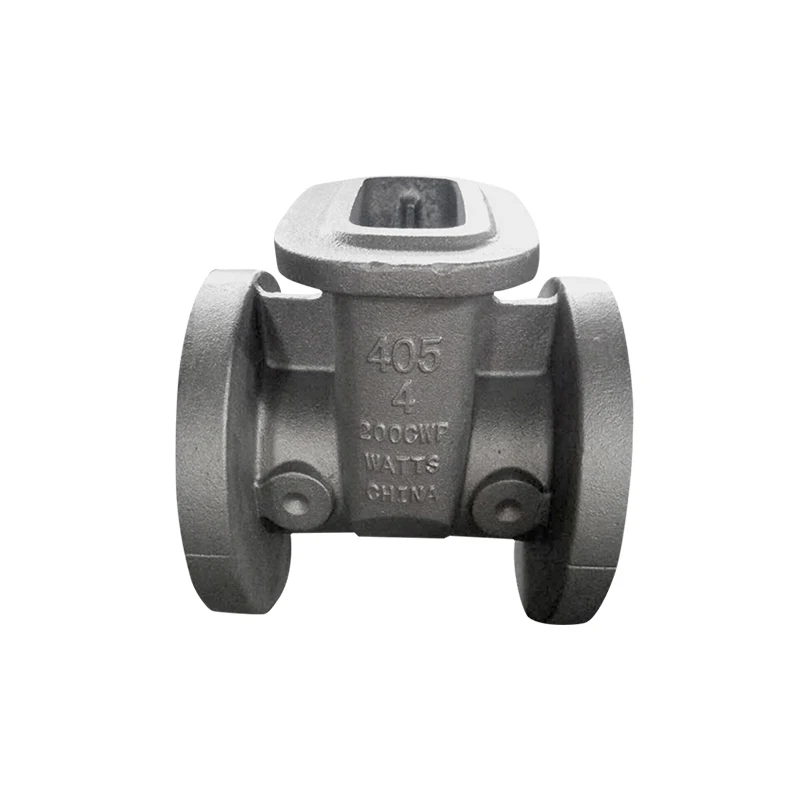 
OEM high quality drawing butterfly valve body casting 