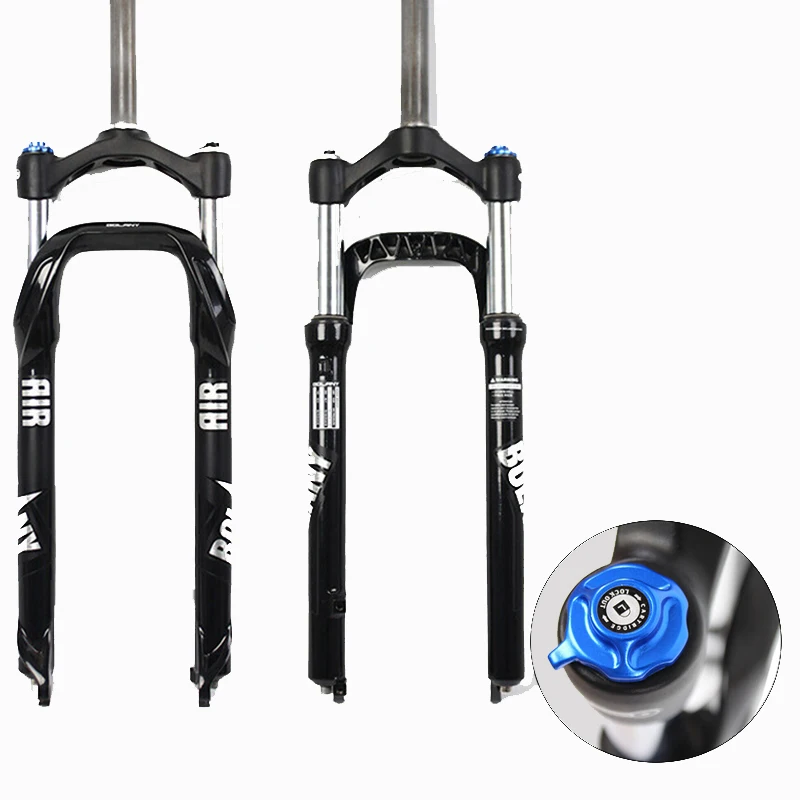 Fourche Avant Suspension VTT 26 Pouces Pour Pneus Fat Bike (4.0) - Fourche Gravel, Vélo électrique, Neuf