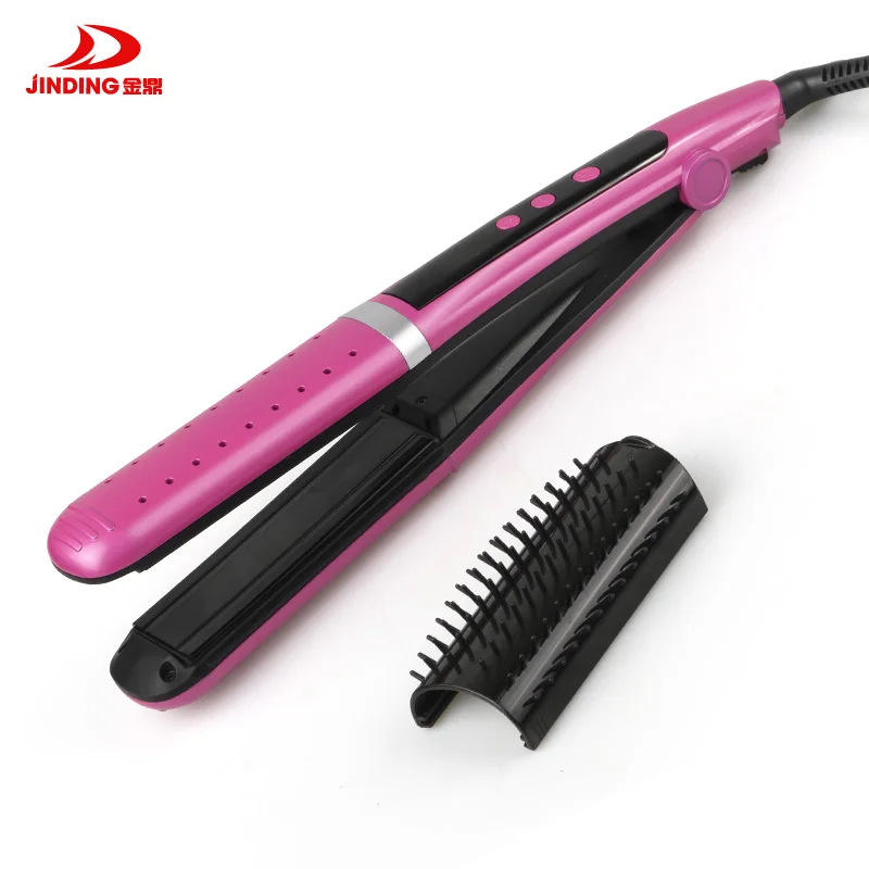 Flat Iron With Removable Comb Attachment Hair Straightener With Comb - Buy Flat  Iron With Removable Comb Attachment,New Flat Iron Hair Straightener With  Teeth,Hair Straightener With Comb Product on 