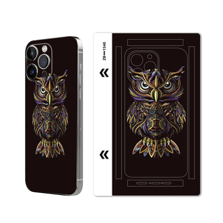 Sparkling 3d Mobile Back Film Phone Wrap Skin Sticker For Phone Back