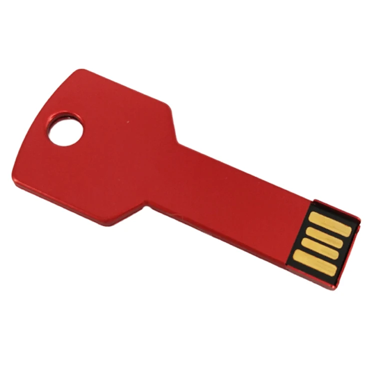 Customizable stainless steel metal key USB 3.0 memory fast speed engraved logo 64GB 16gb 8GB keychain usb flash drive - ANKUX.COM