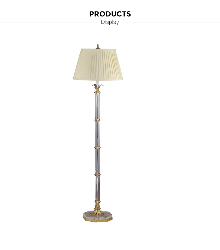 antique brass floor lamp