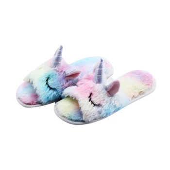 unicorn fluffy shoes
