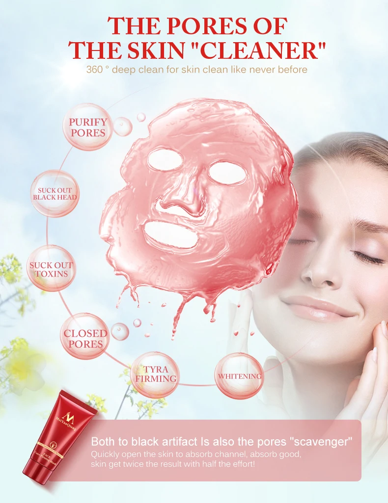 Meiyanqiong Face Firming Mask Deep Cleansing Purifying Peel Off Facial