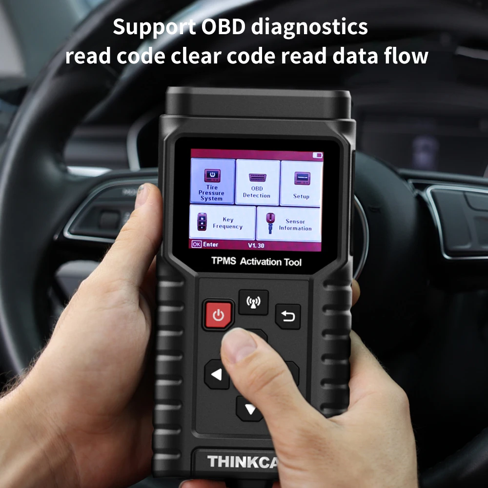 Thinkcar T90 Tpms Tire Pressure Diagnostic Tool 315mhz & 433mhz Sensor