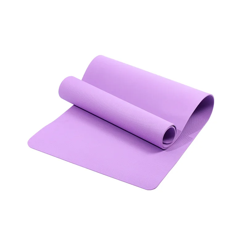 Custom Logo Yoga Mat Ecofriendly Natural Fitness Mat Nonslip 4mm Eva