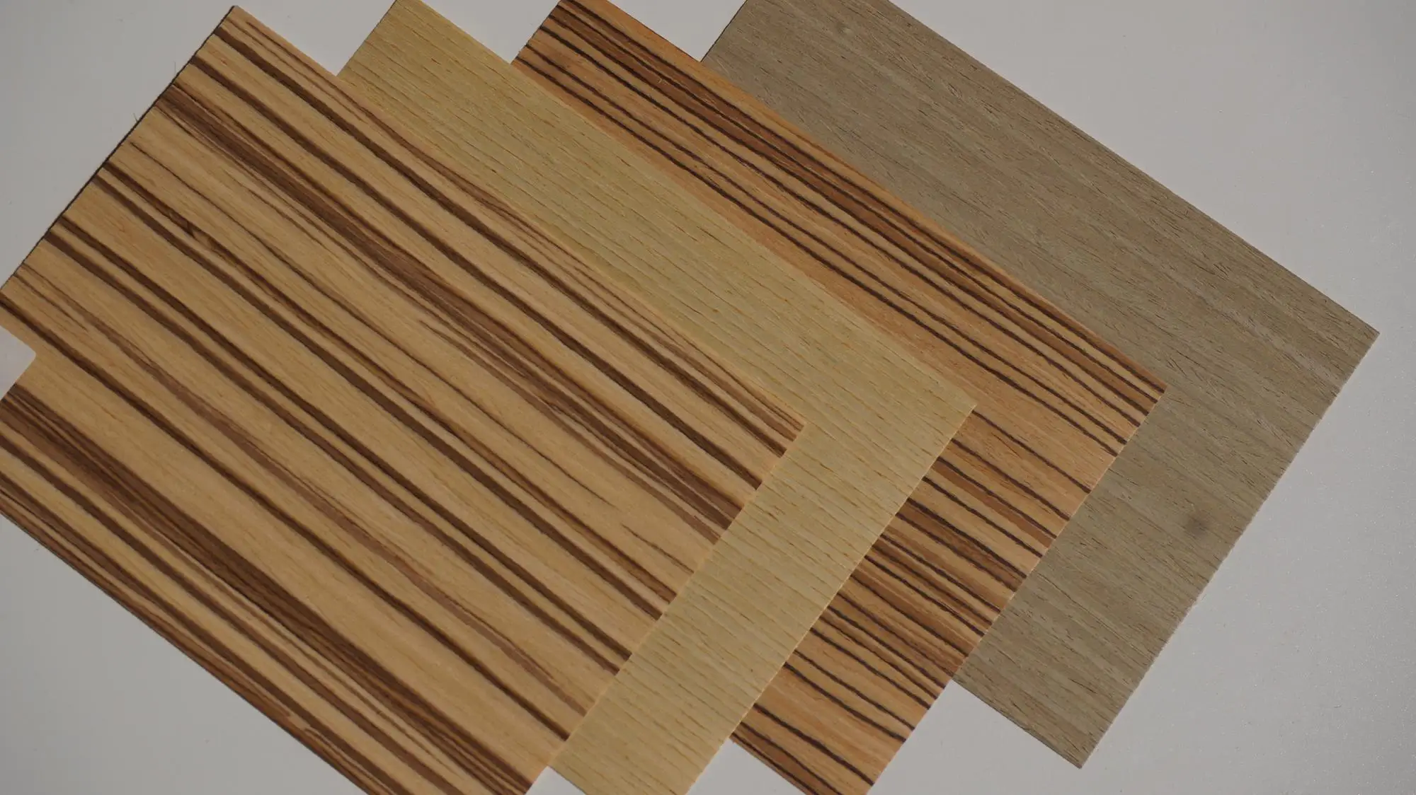 2019 高品质新产品工程切片 zebrano 木材单板 250x 58厘米与装饰家具