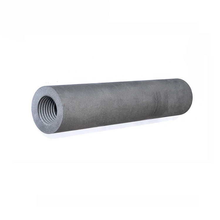 China electric arc furnace graphite carbon electrodes uhp 400 nipples