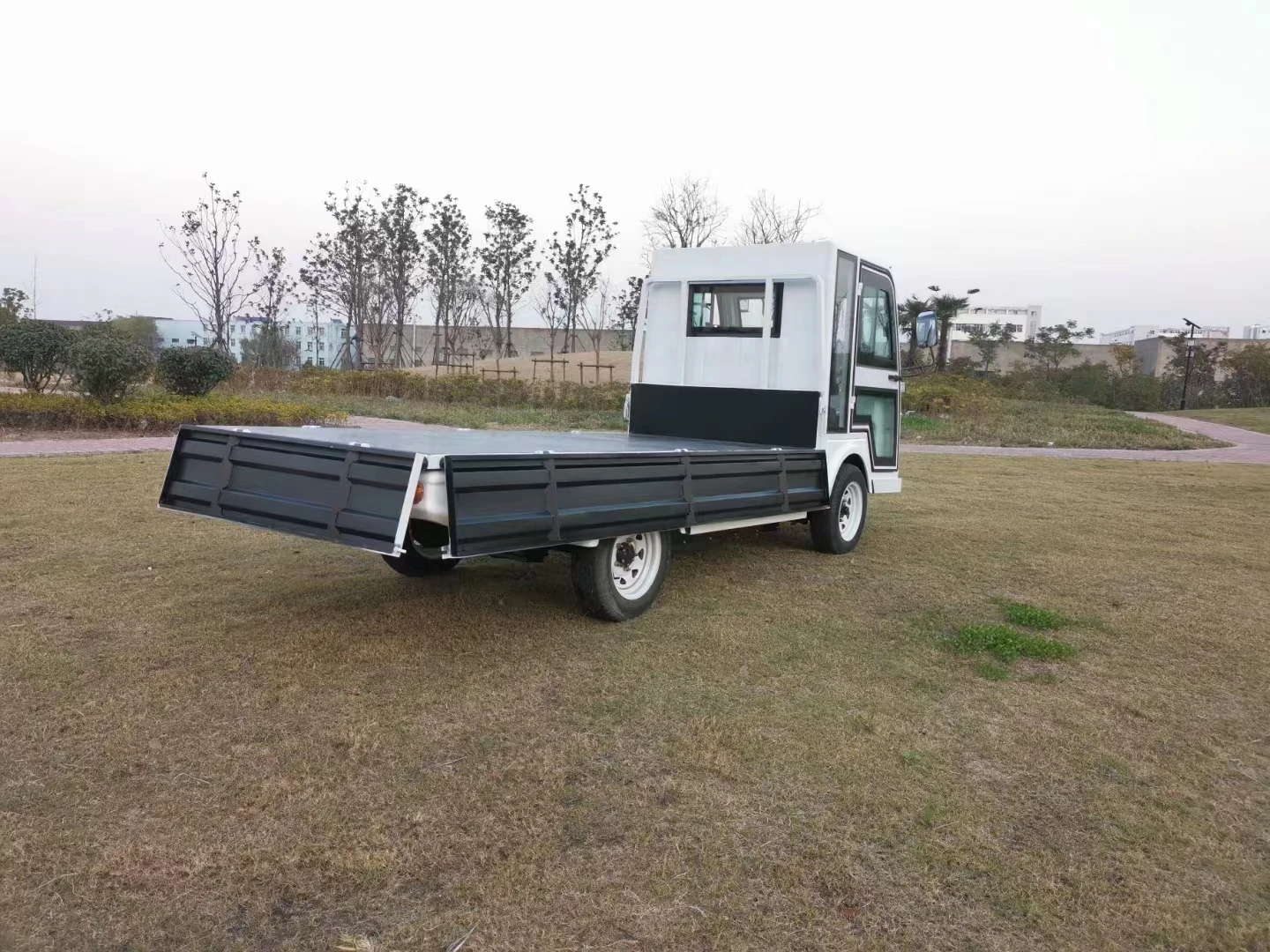 Electric Mini Cargo Transport Lorry Box Truck 72v Ac System Lithium
