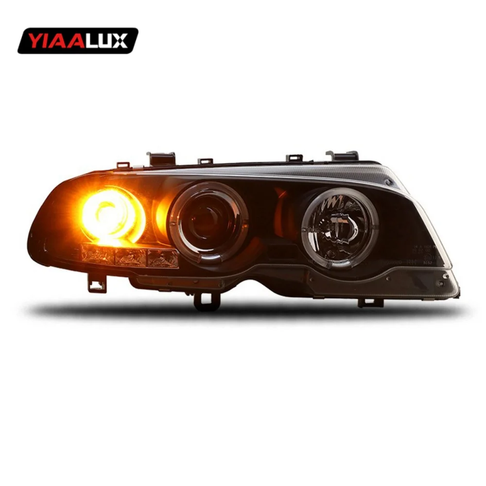 product car head lamp modified led headlights led daytime running lights head light for bmw 3 series e46 two door 1998 2001-14