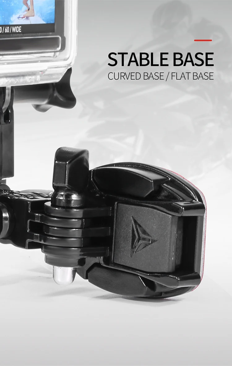 MOTOWOLF Helmet Bracket Driving Recorder Rotation Portable Helmet Camera Mount  Helmet Holder