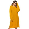 2019 Autumn and Winter New Arrival Ladies Large Size Loose Knit Dress