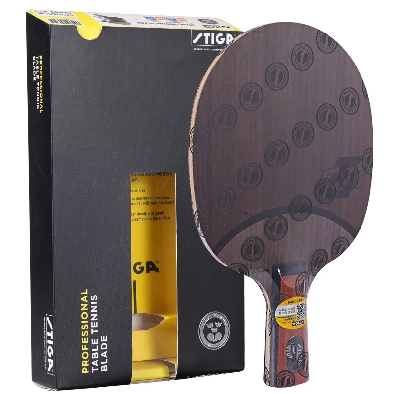 Stiga Oc Cr Wrb 5-layer Pure Wood Table Tennis Racket Soleplate ...