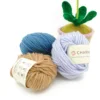 100% acrylic fancy yarn in multiple colors for hand knitting whatever you like