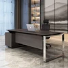 Office furniture executive desk modern boss table l shape director table DIA