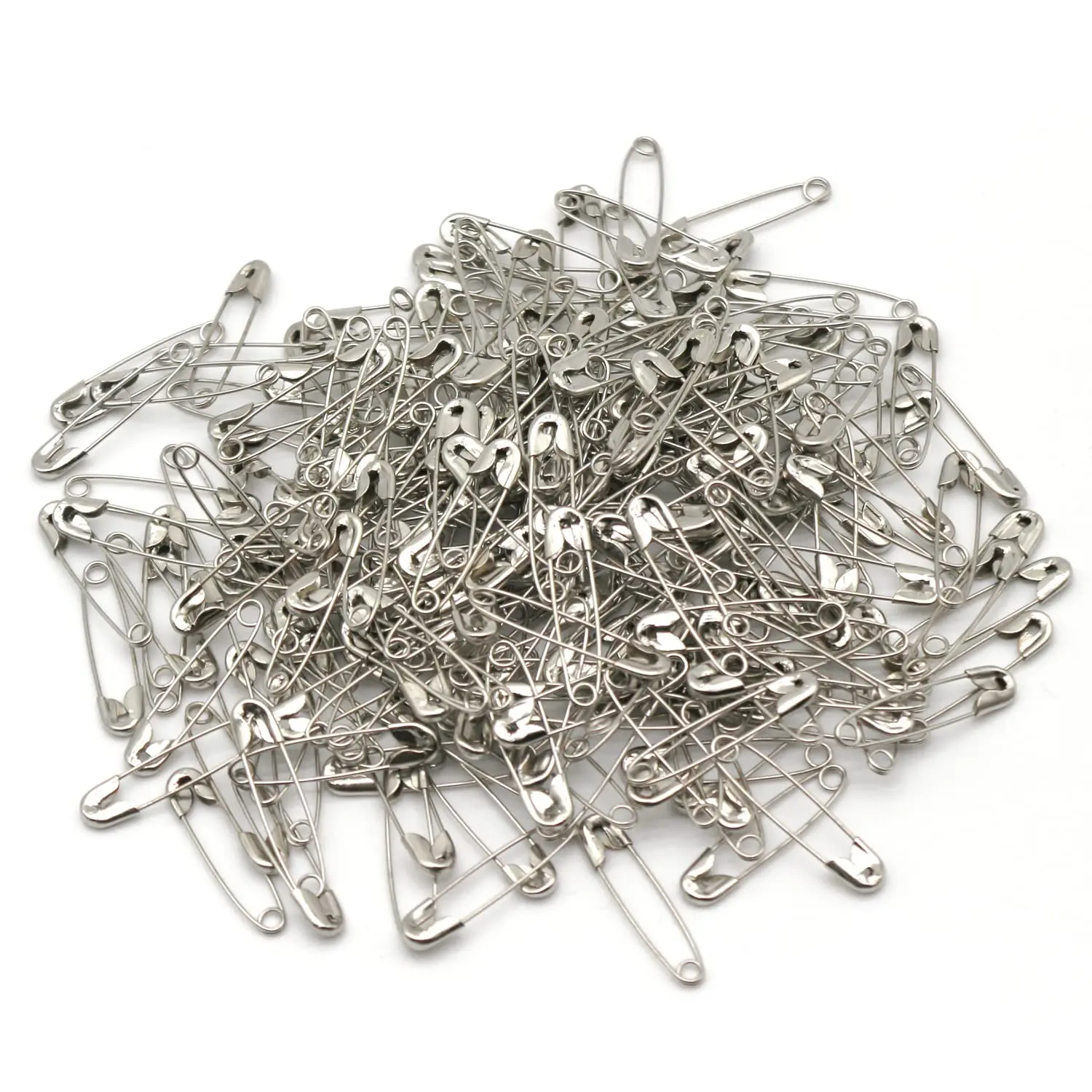 500 Safety Pin Combination,5 Different Sizes Of Bulk Safety Pins Rust