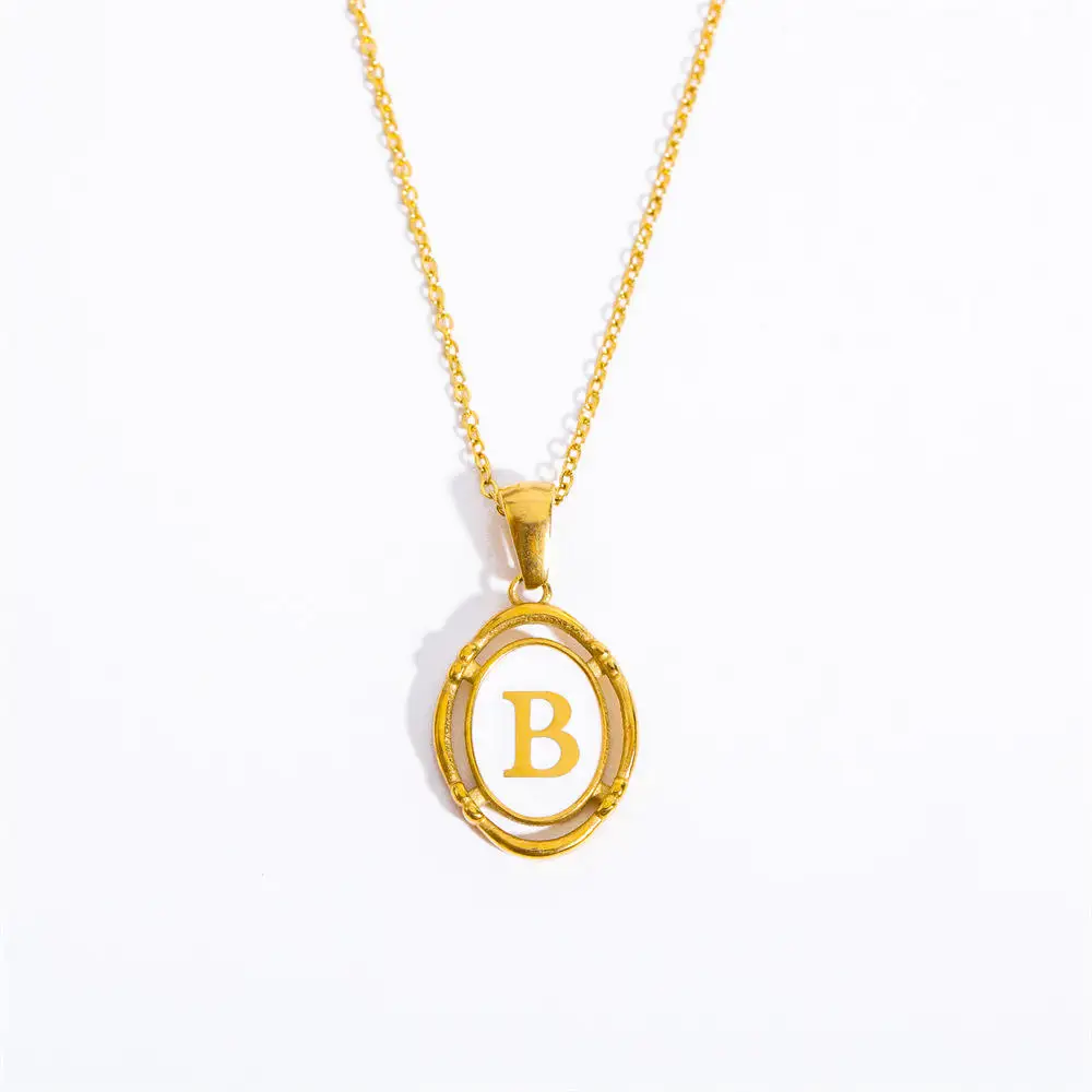 Alphabet Letter Necklace