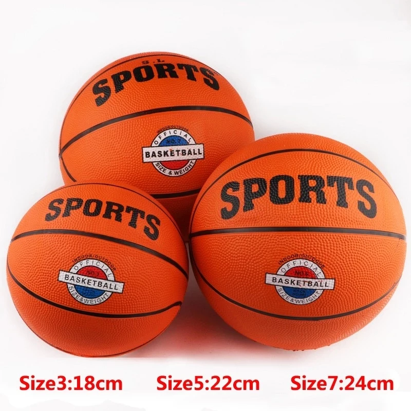 Promotional Indoor Outdoor Rubber Basketball Official Size 7 6 5 Custom ...