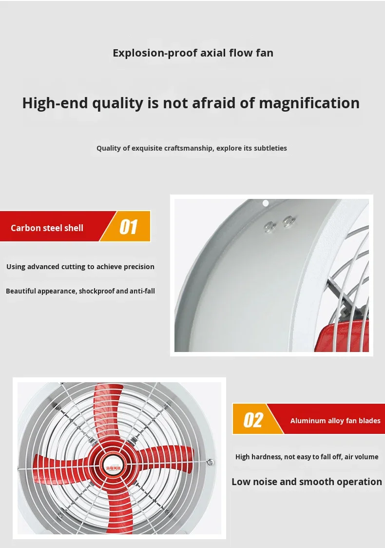 Axial Flow Fan, Explosion-Proof, 220V/380V - detail 28