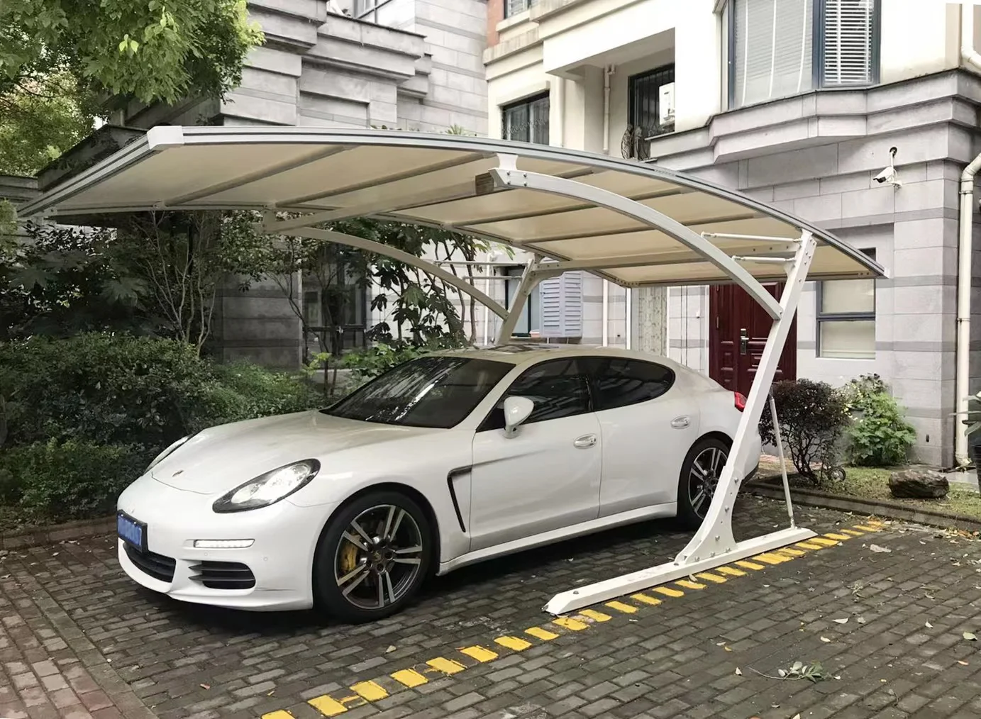 Professional Single & Double Car Parking Shade/modern Design Waterproof